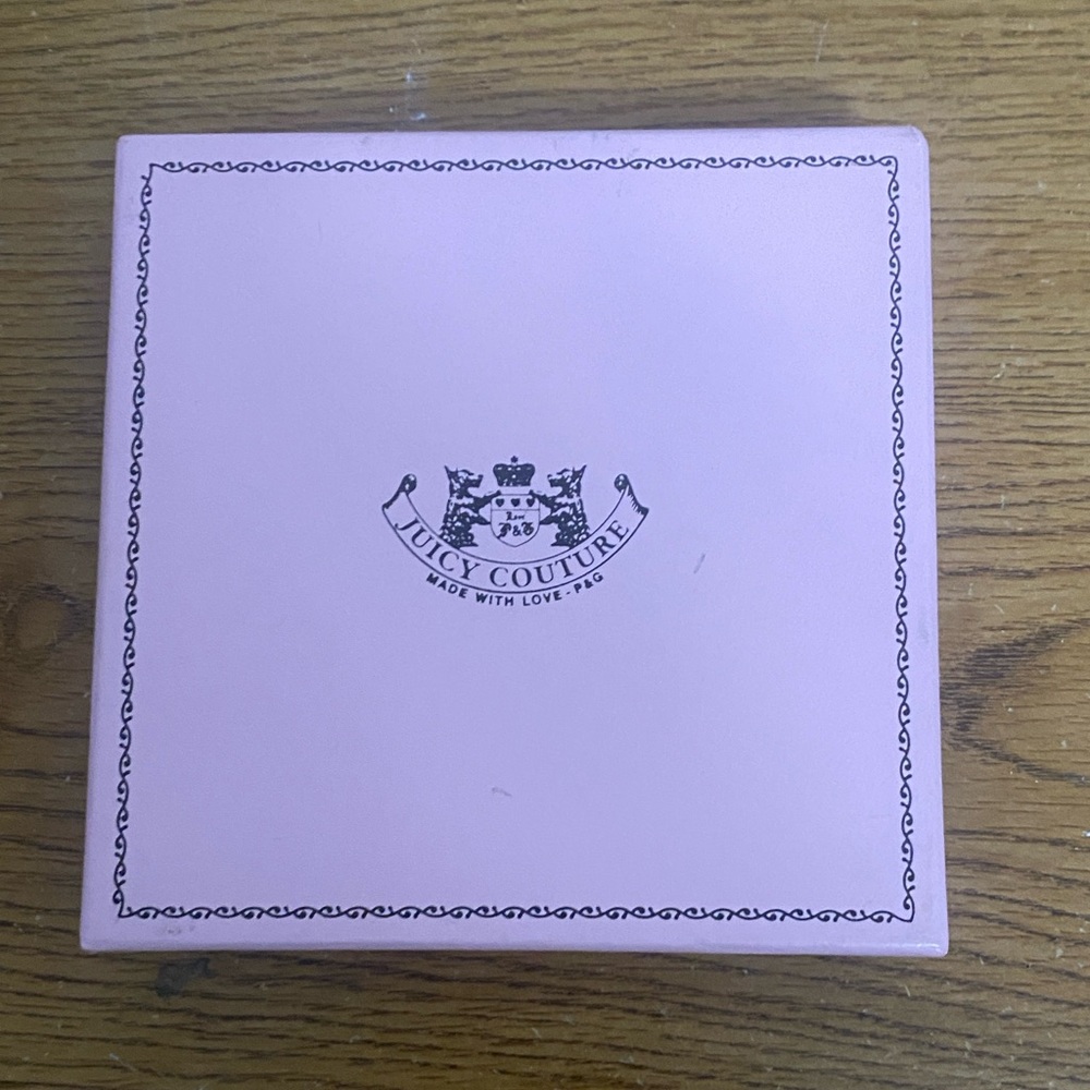 Juicy Couture Vintage Y2K Pink Gift Box NEW